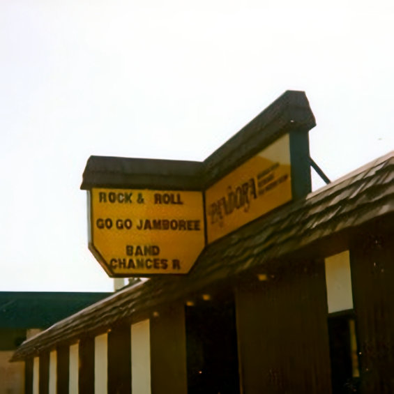 Signage at
                              the Pandora Inn, Transcona