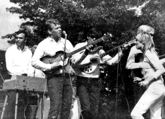 Lucille Emond appearing with The Pink
                              Plumm
