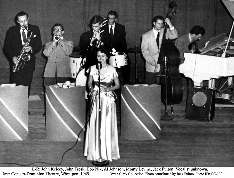 John Frosk 1949 at the Dominion
                              Theatre in Winnipeg, Manitoba, Canada
