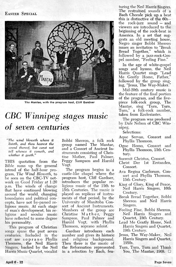 CBC Easter
                              Special