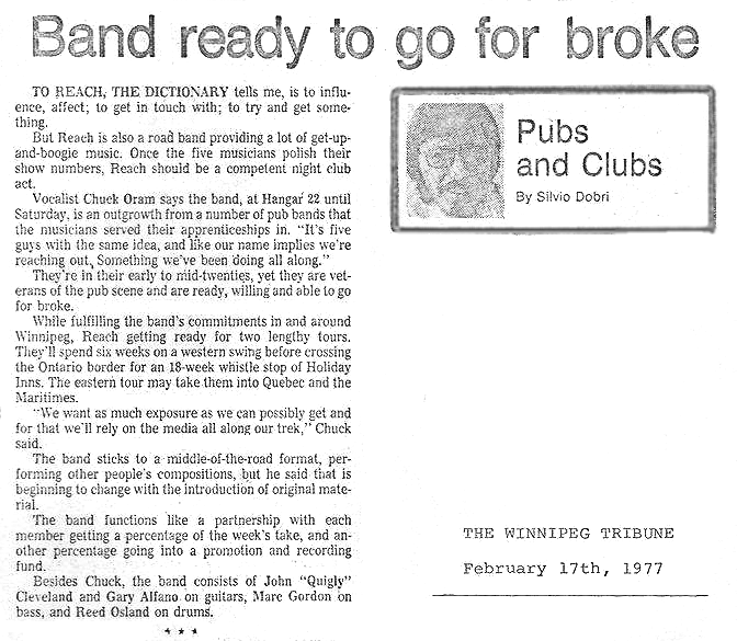Winnipeg Tribune February 17, 1977