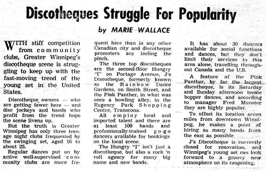 Discotheques Struggle for Popularity